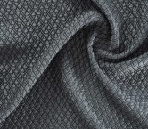 Grey padded jacquard